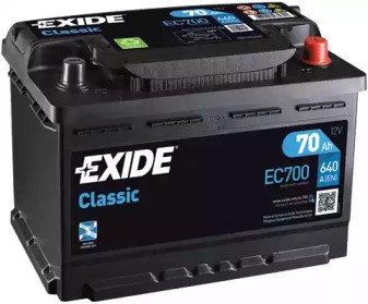 Авто акумулятор EC700 EXIDE