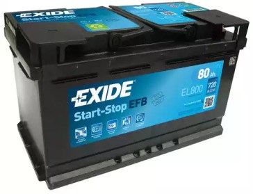 Батарея акумуляторна EL800 EXIDE