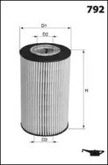 Фільтр відцентровий очищення масла ELH4410 MECAFILTER