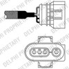 Датчик концентрації кисню у відпрацьованих газах ES1098012B1 DELPHI