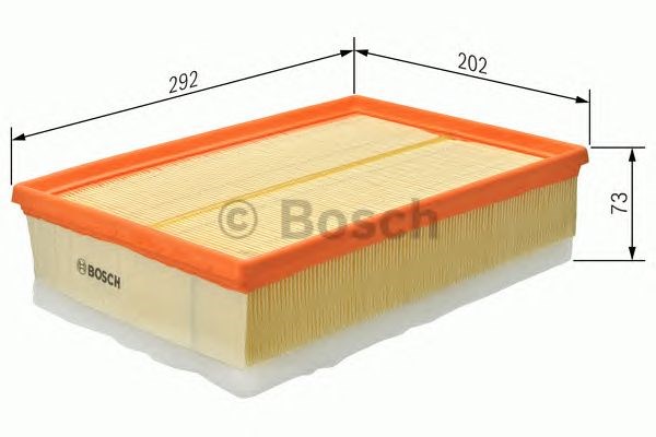 Повітряний фільтр двигуна F026400230 BOSCH