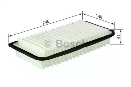 Повітряний фільтр двигуна F026400341 BOSCH