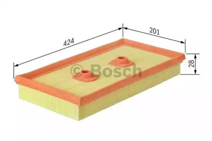 Автомобільний фільтр повітря F026400482 BOSCH