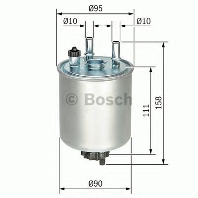 Фільтр палива F026402082 BOSCH