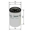 Фільтр масляний грубої очистки (повнопотоковий ф.) F026407027 BOSCH