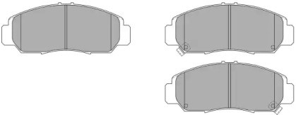 Колодки передні FBP1313 FREMAX