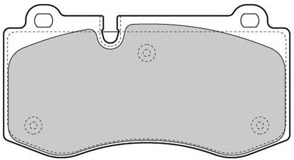 Колодки передні FBP1569 FREMAX