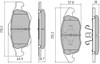 Колодки гальмівні передні, дискові FBP1577 FREMAX