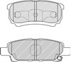 Колодки гальмові задні, дискові FDB1839 FERODO