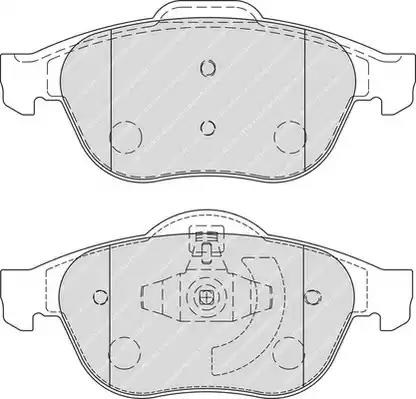 Bosch renault колодки гальмівні передні grand scenic ii 04- FDB1865