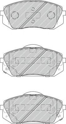 Колодки передні FDB4194 FERODO