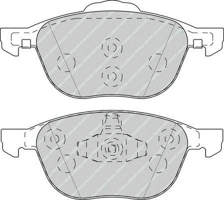 Тормозні колодки FDB4319 FERODO