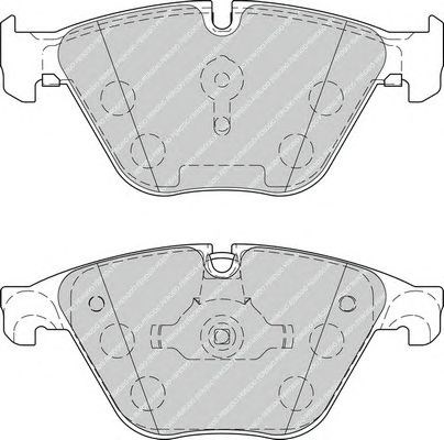 Колодки передні FDB4382 FERODO