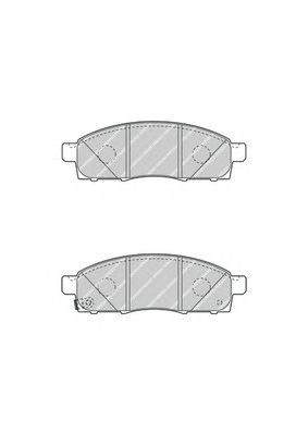 Тормозні колодки FVR4415 FERODO