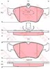 Колодки передні GDB1166 TRW