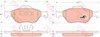 Колодки гальмівні передні, дискові GDB1419 TRW