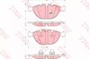 Колодки гальмівні дискові комплект GDB1529 TRW