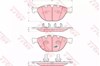 Колодки гальмівні дискові комплект GDB1558 TRW