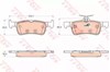 Колодки гальмові задні, дискові GDB2055 TRW