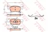 Колодки гальмівні передні, дискові GDB2091 TRW