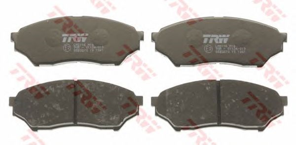 Передні гальмівні колодки GDB3270 TRW
