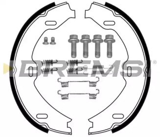 Гальмівні колодки стоянкового гальма GF03111 BREMSI