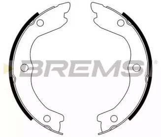 Колодки стоянкового гальма GF0870 BREMSI