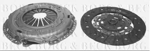 Зчеплення в зборі HK2001 BORG&BECK