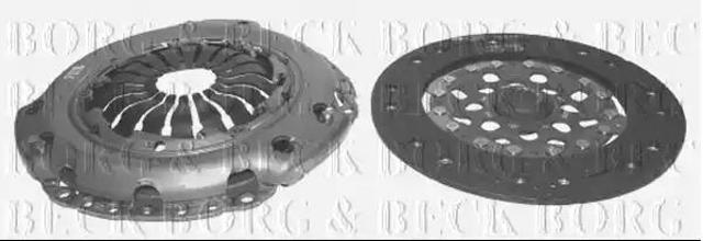 Комплект зчеплення  HK2114 BORG&BECK