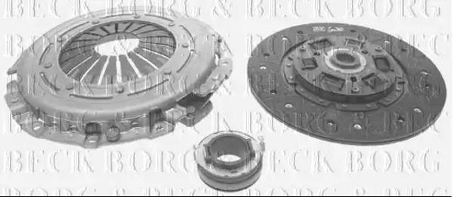 Комплект зчеплення (3 частини) HK2217 BORG&BECK