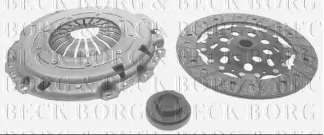 Зчеплення в зборі HK2254 BORG&BECK