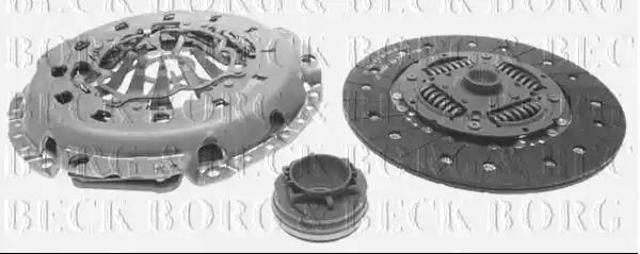 Комплект зчеплення (3 частини) HK2522 BORG&BECK