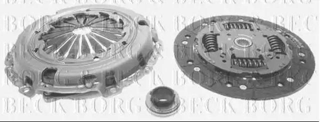 Комплект зчеплення (диск, корзина, підшипник) HK2565 BORG&BECK