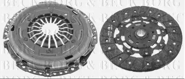 Комплект зчеплення (3 частини) HK2792 BORG&BECK