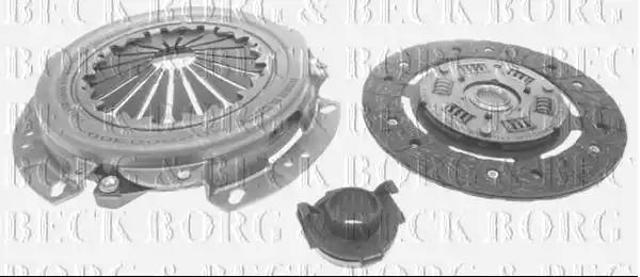 Комплект зчеплення  HK6797 BORG&BECK