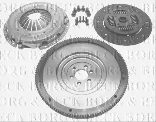 Комплект зчеплення (3 частини) HKF1040 BORG&BECK