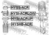 Опора амортизатора заднього HYSSACR FEBEST