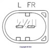 Реле регулятор напруги генератора IB5356 WAI