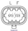 Реле регулятор генератора IB696 WAI