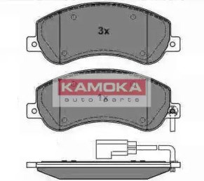 Колодки гальмівні дискові комплект JQ1013856 KAMOKA