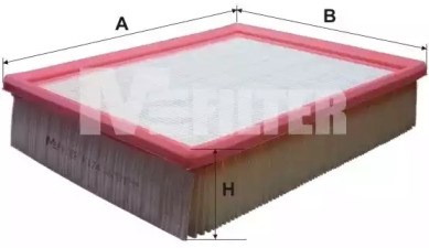Автомобільний фільтр повітря K174 MFILTER