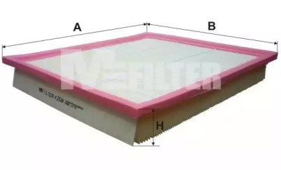 Автомобільний фільтр повітря K208 MFILTER