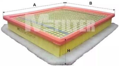 Елемент повітряного фільтра K4212 MFILTER