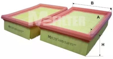 Елемент повітряного фільтра K4992 MFILTER