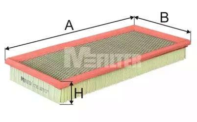 Автомобільний фільтр повітря K739 MFILTER
