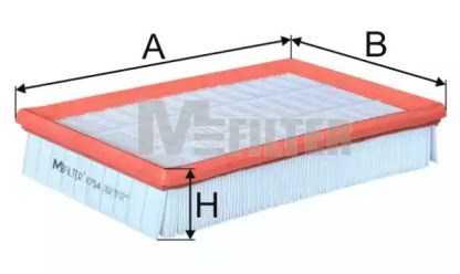 Фільтр повітряний K754 MFILTER