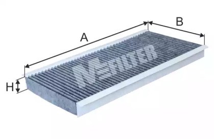 Фільтр, повітря у внутрішній простір K9037C MFILTER