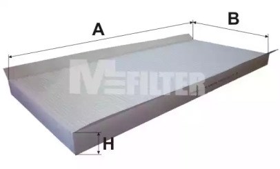 Фільтр, повітря у внутрішній простір K9073 MFILTER