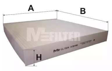 Фільтр повітряний обігрівача K9096 MFILTER