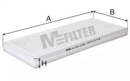 Фільтр, повітря у внутрішній простір K928 MFILTER
